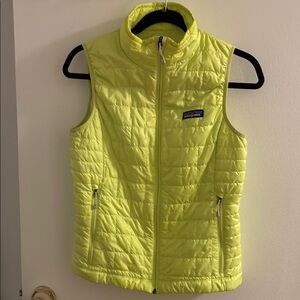 Patagonia Women’s Yellow Quilted Vest